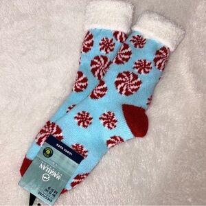 Magellan Outdoors Blue and Red Patterned Socks